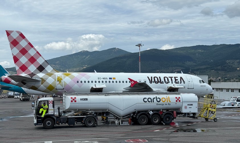 Airbus A320 von Volotea: Die Flugggesellschaft ist finanziell angeschlagen. 