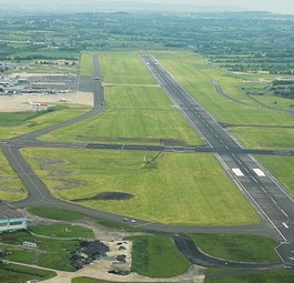 Flughafen Belfast: Keine USA-Flüge mehr.