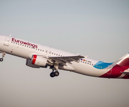 Airbus A320 von Eurowings: Aus für Nürnberg - Hamburg.