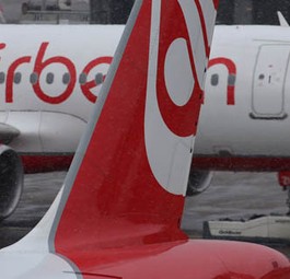 Flieger von Air Berlin: Probleme in Tegel.