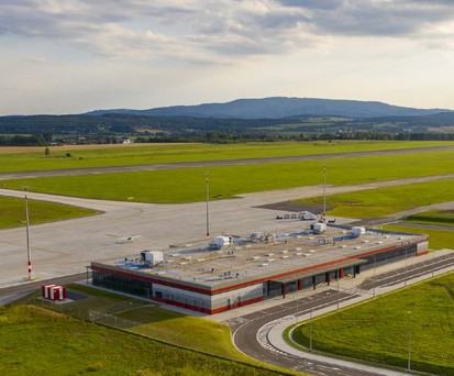 Das Terminal: Hoffen auf weitere Flüge.