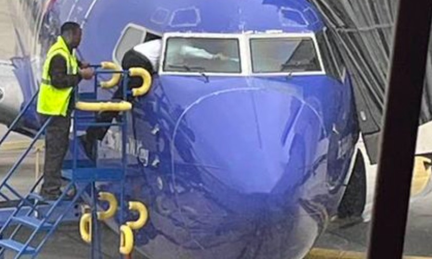 Southwest-Pilot: Er musste durchs Fenster einsteigen.