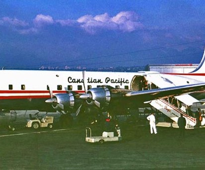 Eine DC-6 der Canadian Pacific: Der Absturz von Flug 21 am 8. Juli 1965 ist bis heute ungeklärt.