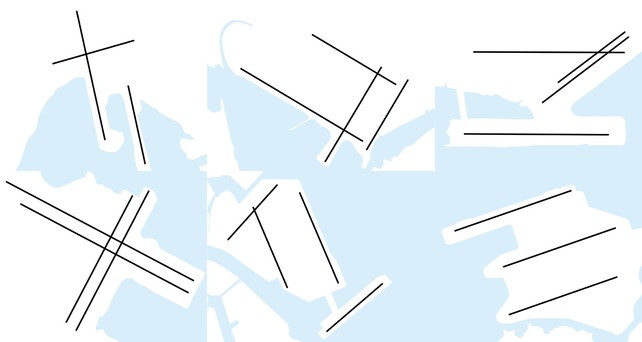 Flughafen-Layouts: Sie sind ziemlich unterschiedlich.