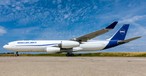 Erster Airbus A340-300 von USC: Der Jet mit dem Kennzeichen D-AUSC befindet ..