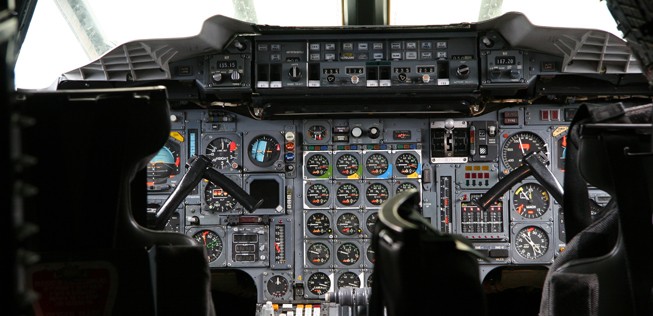 Cockpit der Concorde. Im Club sind auch mehrere Piloten des Überschallfliegers. Sie wollen, dass die Concorde schon 2019 wieder abhebt. Geplant sind aber vorerst nur Charterflüge.