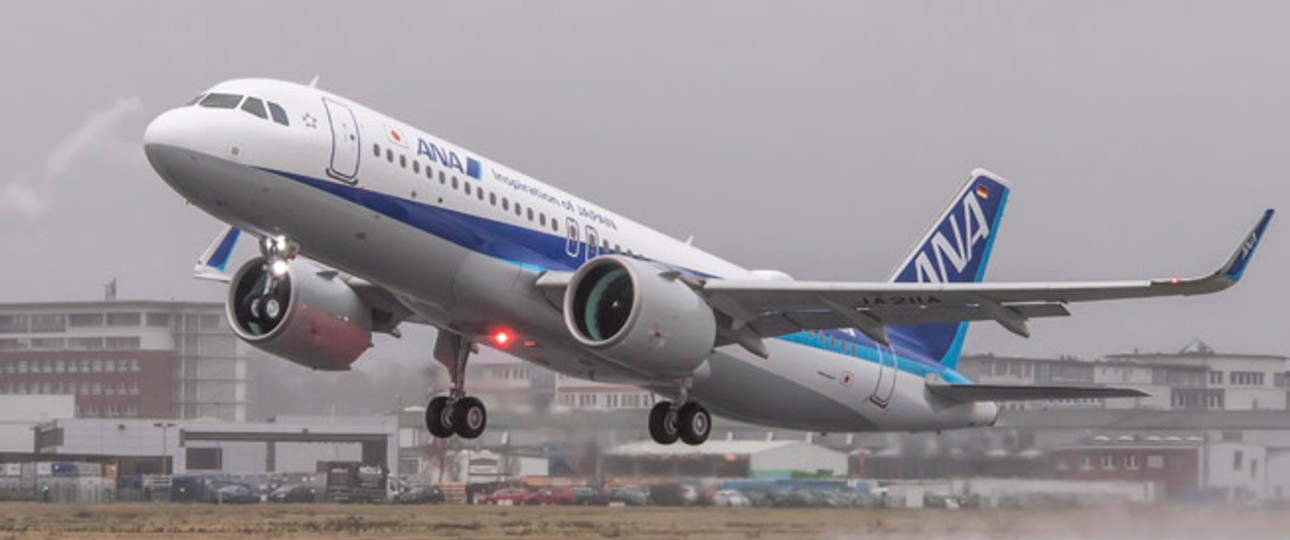 Airbus A320 Neo: All Nippon hat das erste Exemplar übernommen.