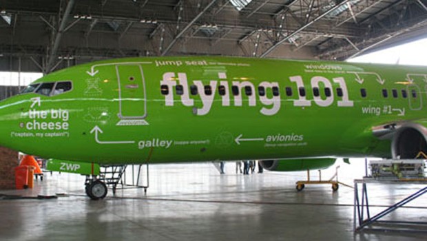 «Oh Captain, my Captain» steht etwa unter dem Fenster des Flugkapitäns.