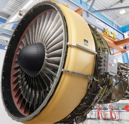 CF6-80C2 Triebwerk von General Electric: Das Triebwerk wird zur Gasturbine.