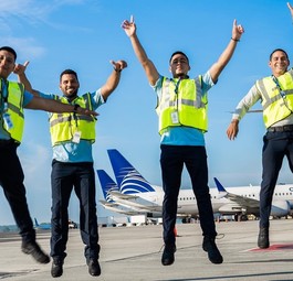 Angestellte von Copa Airlines: Ihr Arbeitgeber baut aus.