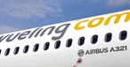 Airbus A321 von Vueling: Abbau in Zürich.