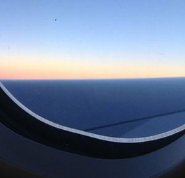 Blick aus dem Flugzeugfenster: Europas Airlines vermelden einen Rekord.