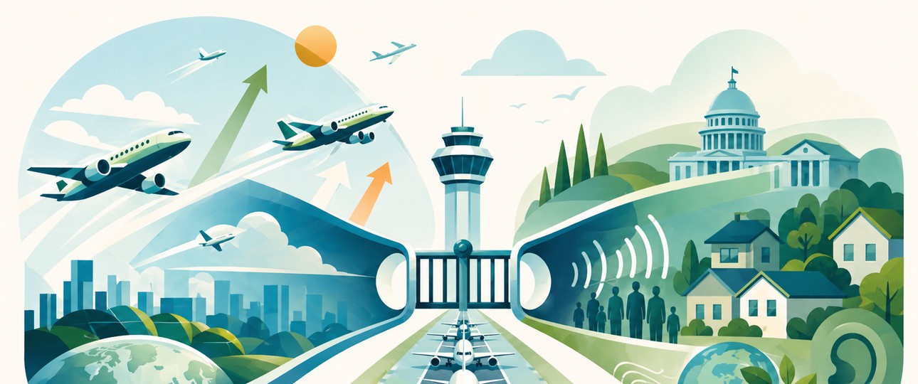 Luftfahrt: Ein System, dessen Wachstum nicht mehr primär durch Angebot limitiert wird, sondern durch Akzeptanz, funktioniert anders.