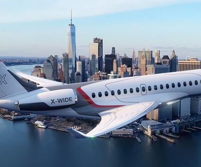 Die neueste Generation: Die Falcon 10X wird nicht vor 2029 ausgeliefert.