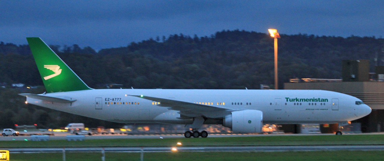 Boeing 777-200 von Turkmenistan Airlines: Die Flotte wächst.
