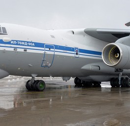 Ilyushin il-76 MD-90A: Zwischenfall bei einem Test.