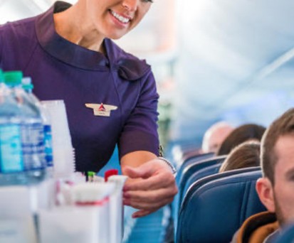 Service bei Delta: Es kam zu einem Zwischenfall.