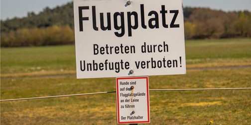 <p style="font-weight: 400;">Viele Kleinflugplätze sind eher symbolisch gesichert. Das ist zu wenig.</p>