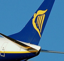 Boeing B737-800 von Ryanair: Bald öfters in Palma.