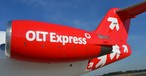 Heck einer Fokker 100 von OLT Express: Keine Investoren gefunden.