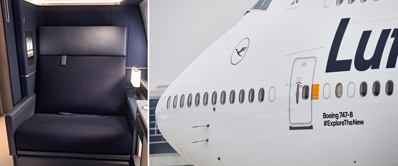 Allegris-First-Class-Suite und Boeing-747-8-Nase: Spezialauftrag.