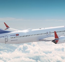 Boeing 737 Max von Norwegian: Die Airline bekommt erneut zwei der Flieger.