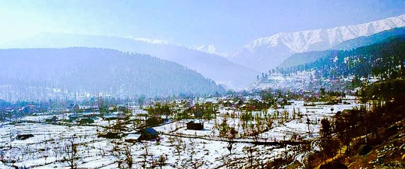 Tal in Kashmir: Der Konflikt zwischen Indien und Pakistan ist wieder aufgeflammt.