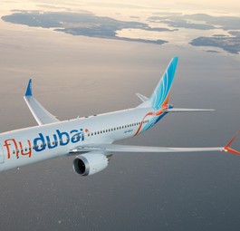 Jet von Flydubai (Archivbild): Die Airline hat ihre Tel-Aviv-Flüge vorübergehend ausgesetzt.