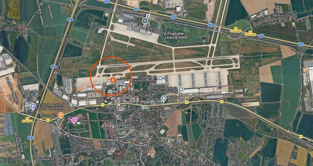 flughafen leipzig halle standort antonov airlines