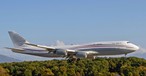 Boeing 747-8 mit dem Kennzeichen A7-HBJ: Bekommt sie Donald Trump als Übergangs-Air Force One?