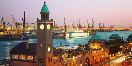 Beeindruckende Kulisse in Hamburg