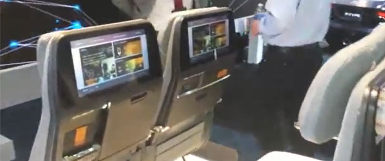 Superschlank und superleicht: Offenbar haben schon einige Airlines an den neuen Sitzen.