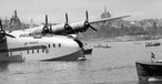 Latécoère 631 im Jahr 1948 auf dem Genfersee: Das Flugboot ...