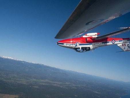 Snowbirds im Formationsflug: Die Flugstaffel fliegt ab 2030 mit Pilatus PC-21.
