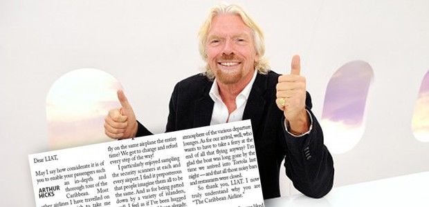 Richard Branson: Der Virgin-Chef liebt Reklamationen.