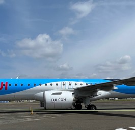 Embraer E195-E2 von Tuifly: Bald nach Tel Aviv unterwegs.