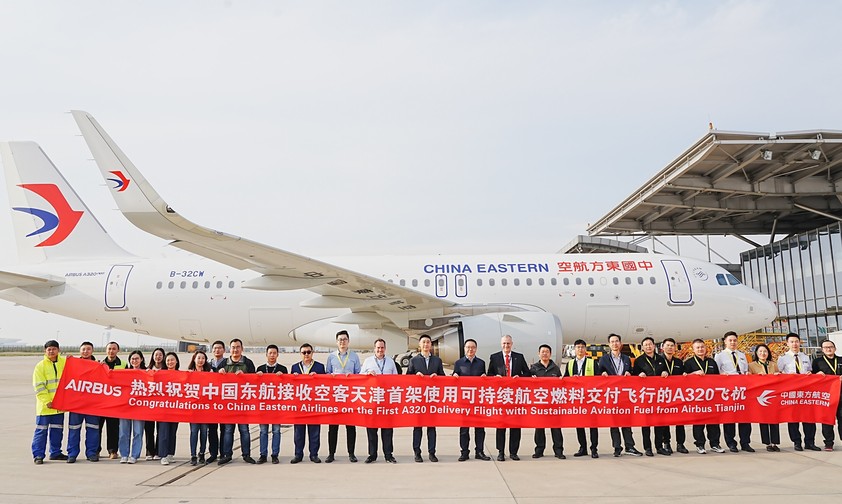 Airbus A320 Neo von China Eastern bei der Auslieferung im Jahr 2022: Die Fluglinie legt nach.