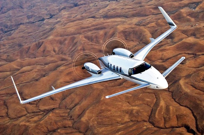 <strong>5. Rang: Beechcraft Starship</strong> - 980 Stimmen.