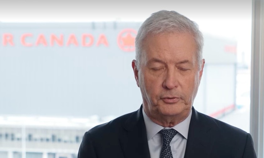 Air-Canada-Chef Michael Rousseau: Bleibt noch an Bord, aber nicht mehr lange.