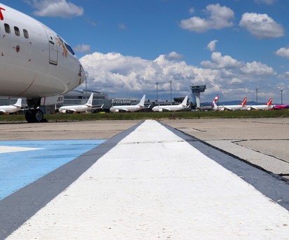 Flughafen Bratislava: Nur elf Flüge pro Woche.
