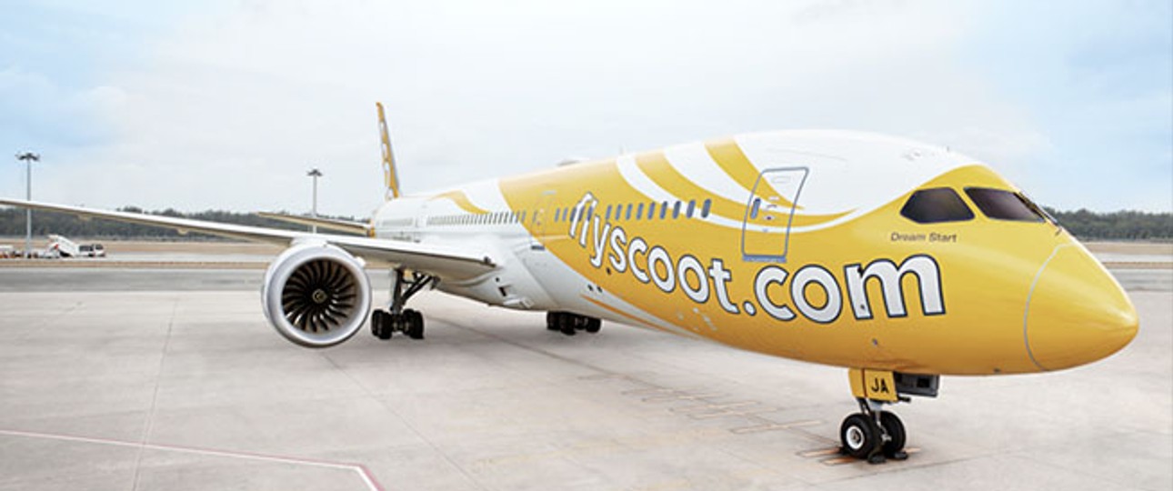 Dreamliner von Scoot: Sorgen wegen dem hohen Ölpreis.