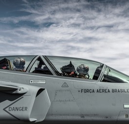 Saab Gripen der Força Aérea Brasileira. Nicht neu, aber immer noch fit.