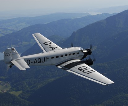 Die Ju-52 der Deutsche Lufthansa Berlin-Stiftung: Sie wurde 1936 gebaut.