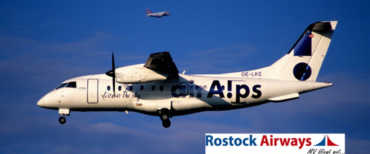 Dornier Do 328 von Air Alps: Fliegt künftig ab Bremen.