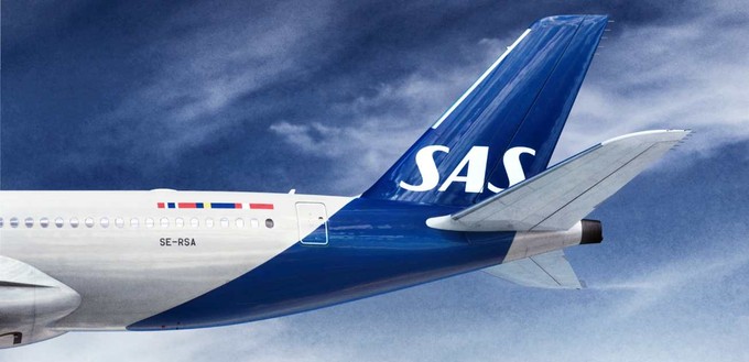 <strong>3. SAS</strong> - 81,4 Prozent der Flüge waren 2024 pünktlich.