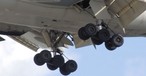 Fahrwerk einer Boeing 777: Welcher Airline der Jet gehörte, der das Teil verlor, ist noch ungeklärt.