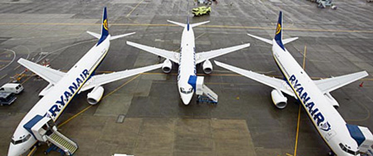 Boeing B737-800 von Ryanair: Ärger in Frankreich.