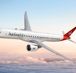 Als Ersatz für die Fokker 100 und ihre Embraer E190 setzt Helvetic Airways auf Embraer E190-E2.