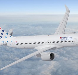 Airbus A220-300 für Croatia Airlines: Wird so aussehen.