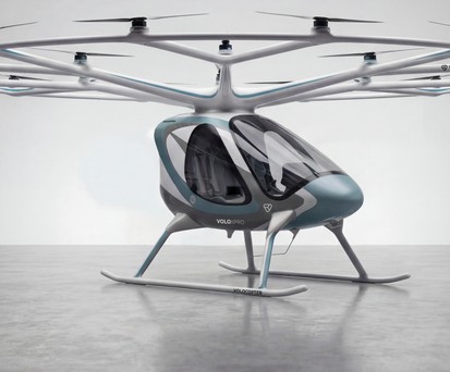 So soll der neue VoloXPro aussehen: Im Herbst will das Unternehmen den neuen Evtol den ersten Kunden zeigen.  